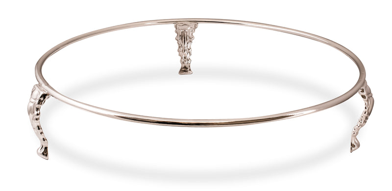 Pesach Seder Plate Holder - Silver Plated