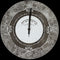Home Blessing Clock - Silver