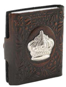 Rezial Hamalach Leather With Silver Crown