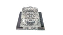 Salt Dish: Crystal & Mirror Square