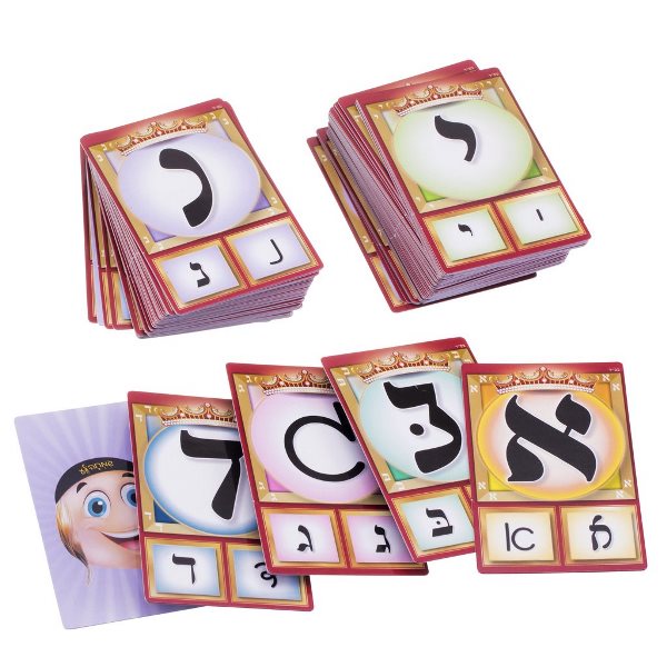 Kisrei Aleph Beis Rashi & Script Card Game