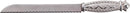 Challah Knife: Sterling Silver Diamond Design
