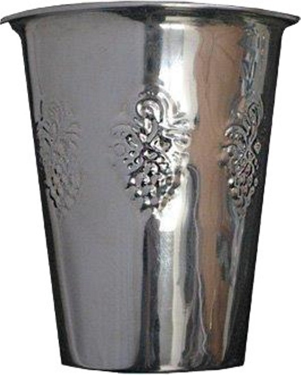 Kiddush Cup: Silver Plated Grape Design