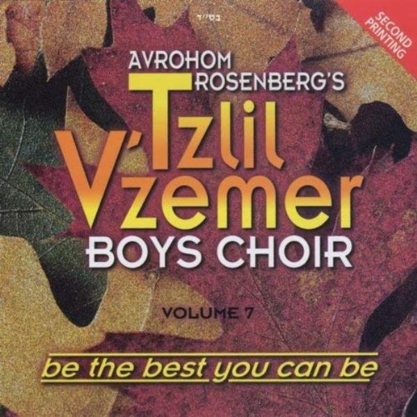 Tzlil V'zemer Boys Choir - 7 Be The Best That You Can Be (CD)