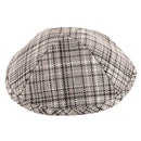 Yarmulka Fabric White & Black