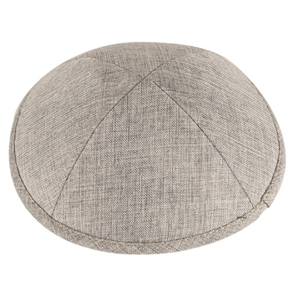 Yarmulka Linen Grey