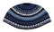 Yarmulka Frik Blue Colors Handmade 21Cm High Quality Hand Made,Stretches On The Head When You Wear It
