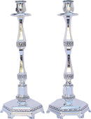 Candlestick Set: Nickel Plated