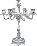 Candelabra: 7 Branch - Nickel Plated