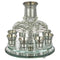 Kiddush Cup & Fountain: Crystal 8 Mini Cups - Silver