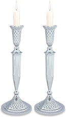 Candlestick Set: Nickel Plated
