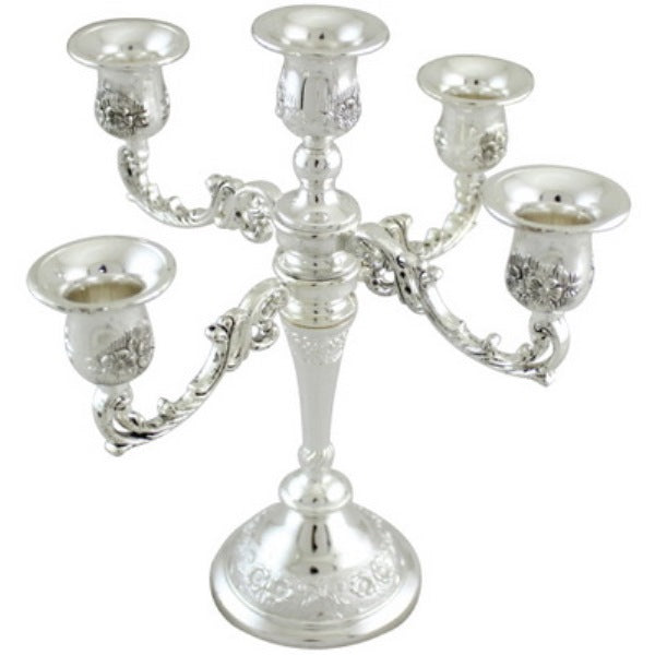 Candelabra: 5 Branch - Silver Plated