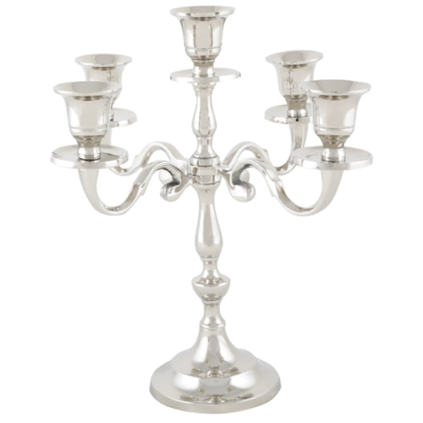 Candelabra: 5 Branch - Aluminium