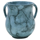 Wash Cup: Poly Marble - Grey & Light Blue