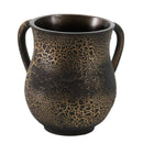 Wash Cup: Polyresin Bronze And Gold
