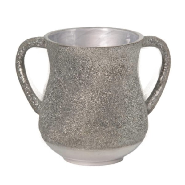Wash Cup: Aluminum Glitter Silver Coating