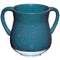 Wash Cup: Aluminum Dark Grey Sparkling Silver Stripes