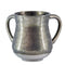 Wash Cup: Aluminum Gold Sparkling In Silver
