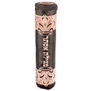 Megillah Holder: Faux Leather Parchment Cover