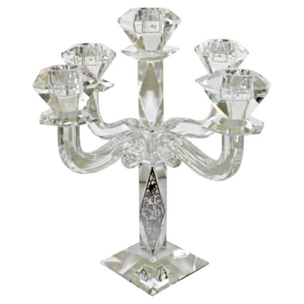 Candelabra: 5 Branch - Crystal