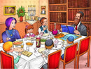 Jigsaw Puzzle - Shabbos Seudah Picture