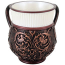 Wash Cup: Polyresin - Rubbed Bronze Design