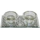 Candlestick Set - Crystal