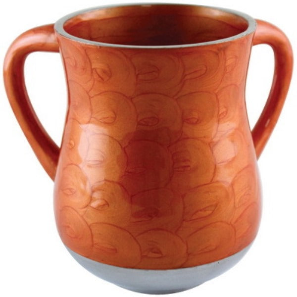 Wash Cup: Aluminum - Dark Orange