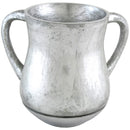 Wash Cup: Aluminum Silver Painted Look