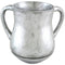 Wash Cup: Aluminum Silver Painted Look
