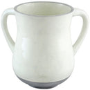 Wash Cup: Aluminum Glitter Design - Pearl