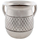 Wash Cup: Stainless Steel Dotted Design