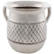 Wash Cup: Stainless Steel Dotted Design
