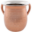 Wash Cup: Stainless Steel Hammered - Copper