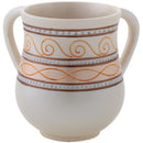Wash Cup: Polyresin - Pearl