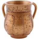 Wash Cup: Polyresin - Gold Decorations