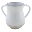 Wash Cup: Aluminum Matte - White