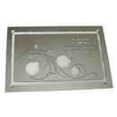 Shabbos & Yom Tov Tray: Glass Pomegranate Design