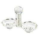 Salt Dish: Crystal Crushed Glass Inside