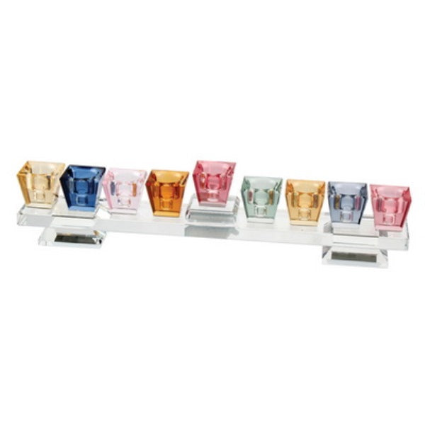 Chanukah Menorah: Crystal Strip