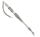 Torah Pointer: Brushed Metal: Jerusalem Design