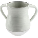 Wash Cup: Aluminum Silver White