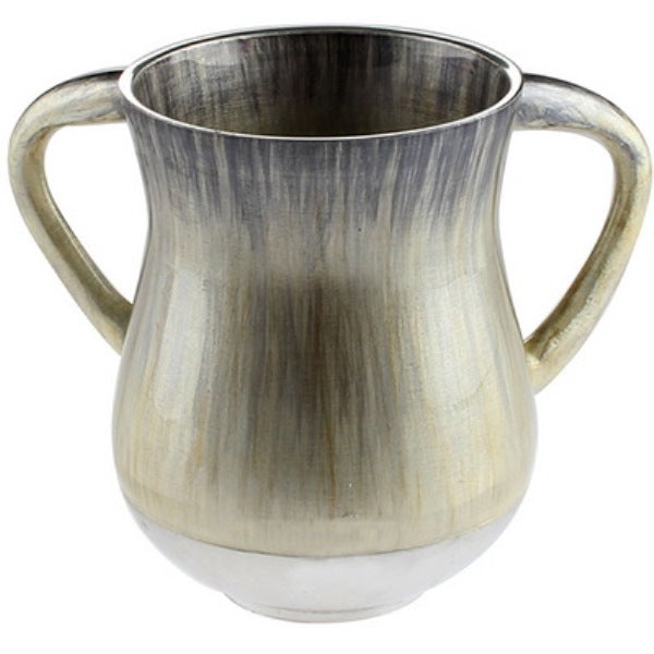 Wash Cup: Aluminum - Silver Grey