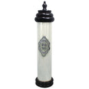 Lucite Megillah Case: With Silver Plated
