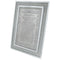 Shabbos Hadlakas Neiros Prayer: Glass Glitter Frame