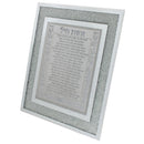 Aishes Chayil: Glass Glitter Frame