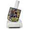 Chanukah Dreidel & Stand: Crystal