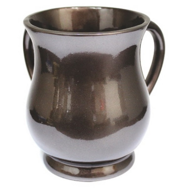 Wash Cup: Polyresin - Brown