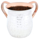 Wash Cup: Stainless Steel Hammered - Copper