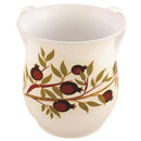 Wash Cup: Stainless Steel Pomegranite Design